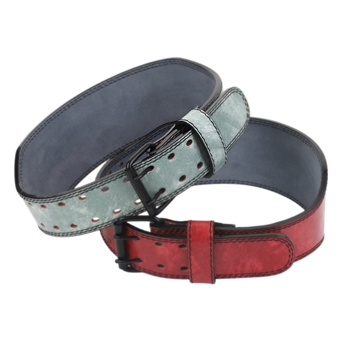Belt Force In Leather TO Laspect Vieillit Model Quince by Zictor