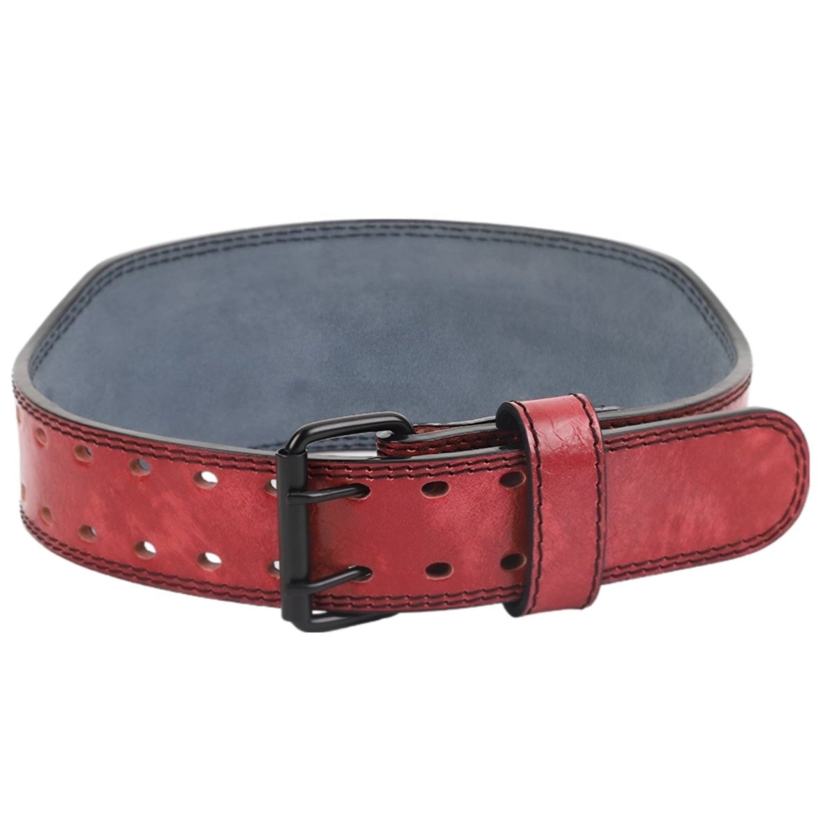 Belt of force in leather, to l'aspect vieillit, model Quince - Zictor