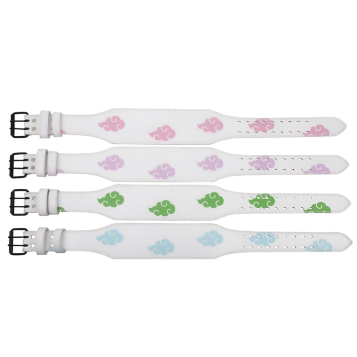 Belt Force Motifs Nuages Colores Model Kendal by Zictor