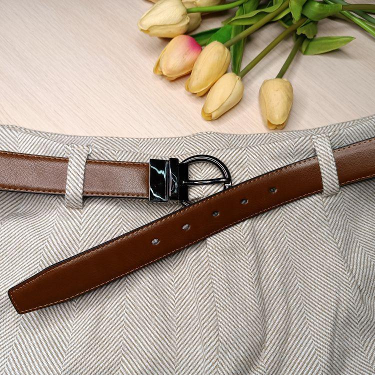 Belt 2 In 1 In Leather For Women Model Caseyy by Zictor