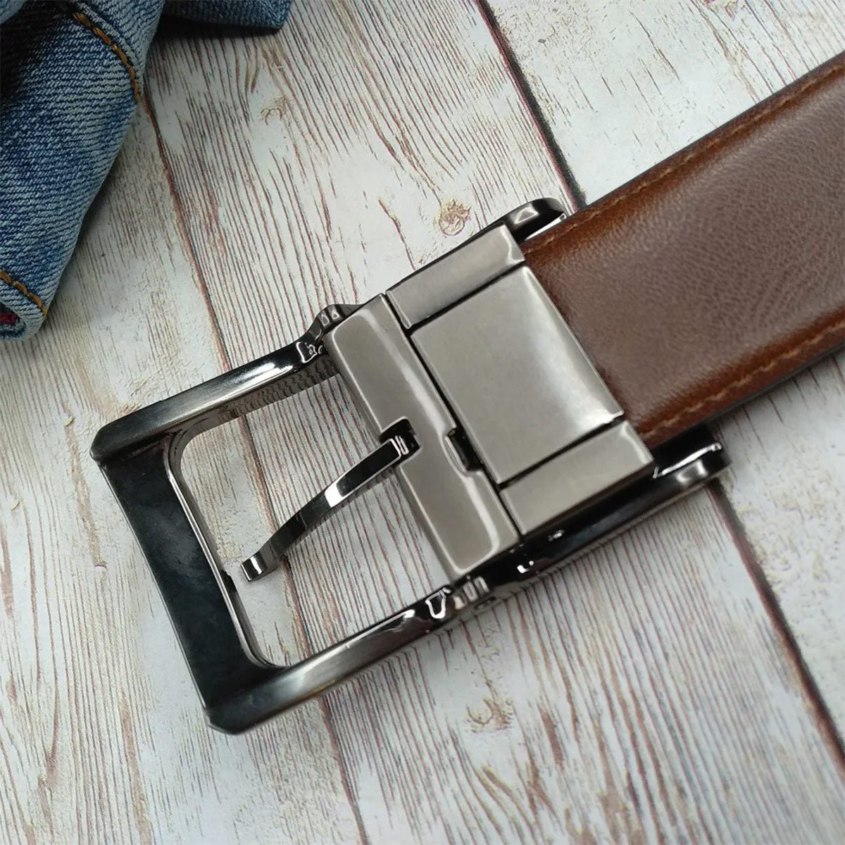 Belt In Leather For Men Model Ciel by Zictor