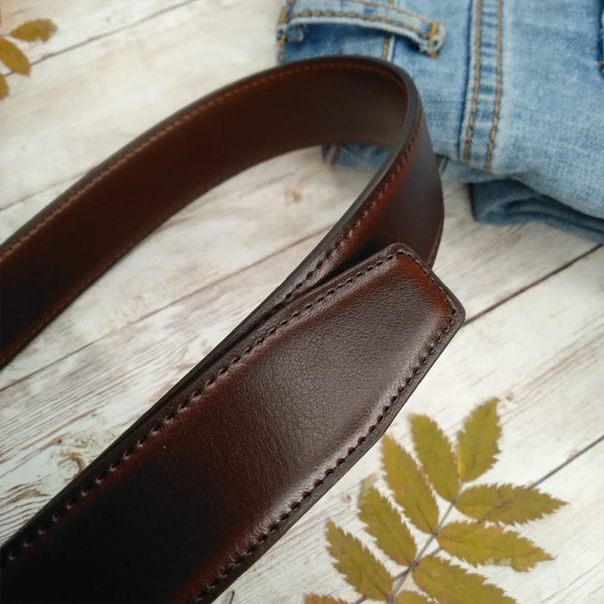 Belt In Leather For Men Model Ciel by Zictor