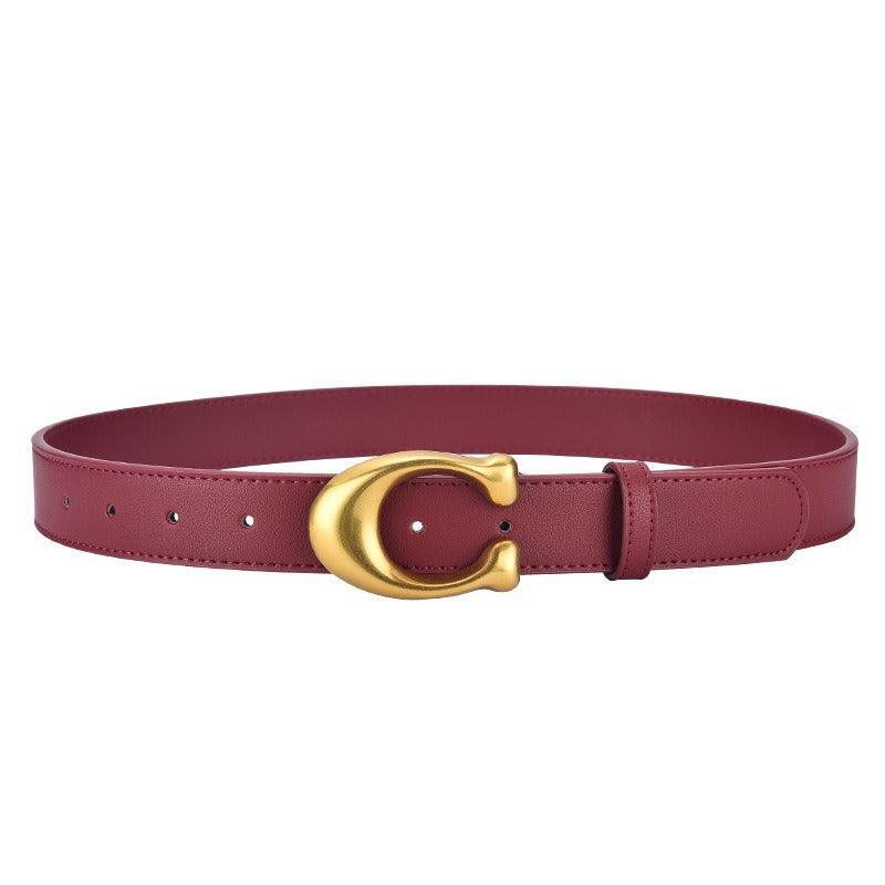 Belt simili leather for women, model Noao - Zictor
