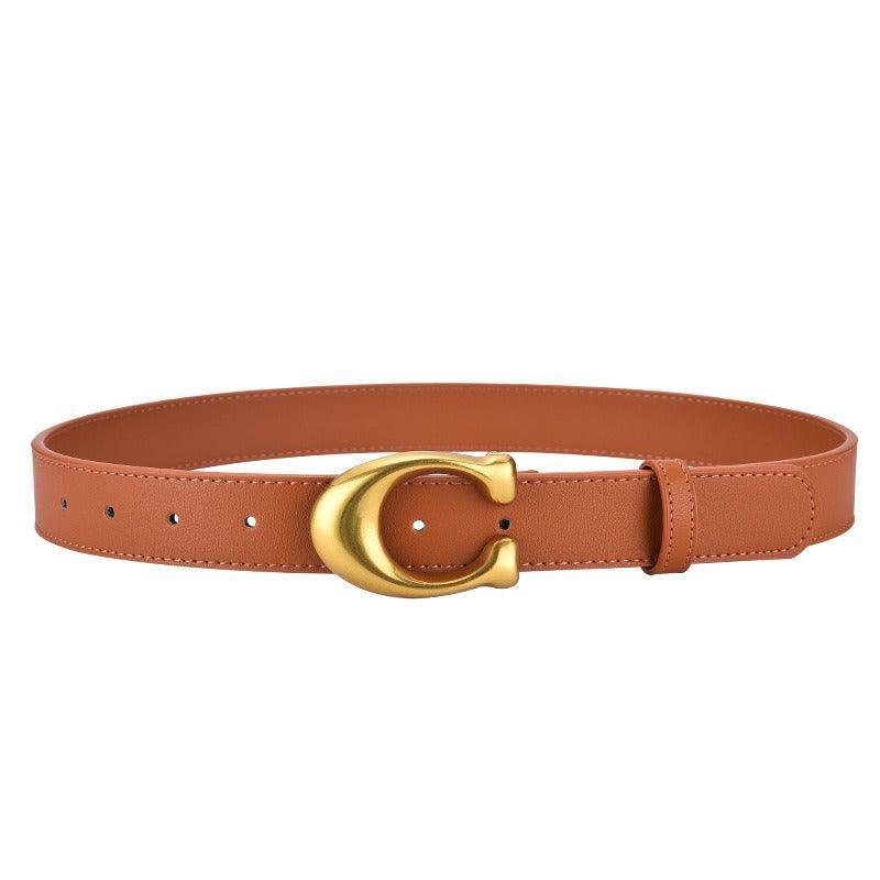 Belt simili leather for women, model Noao - Zictor