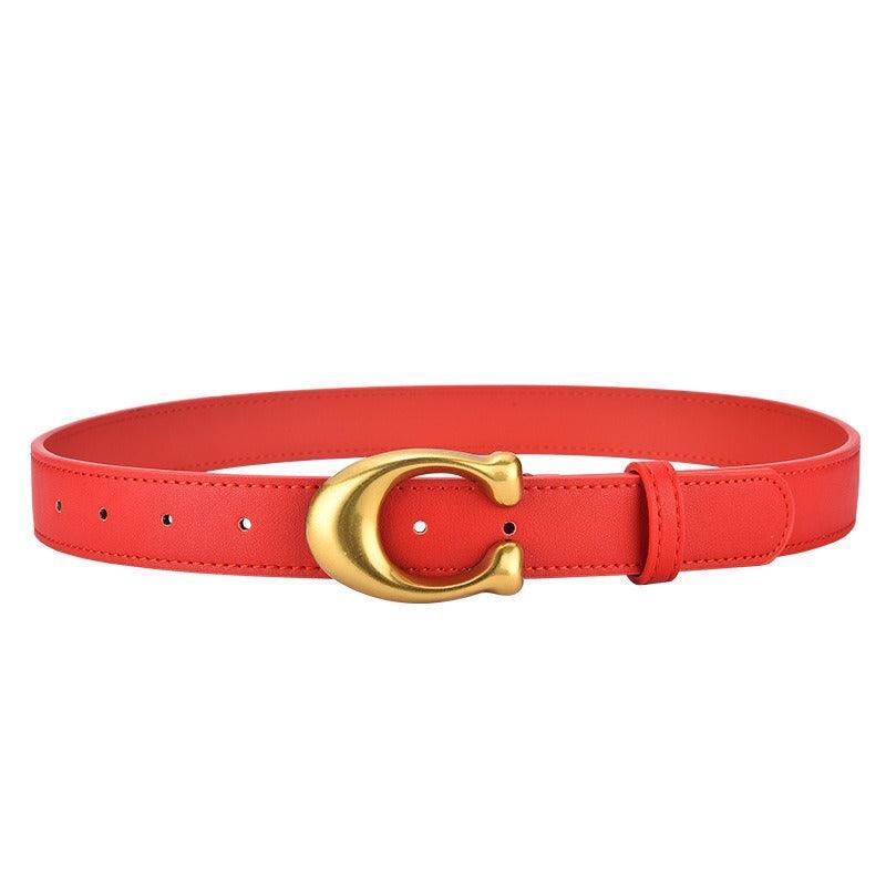 Belt simili leather for women, model Noao - Zictor