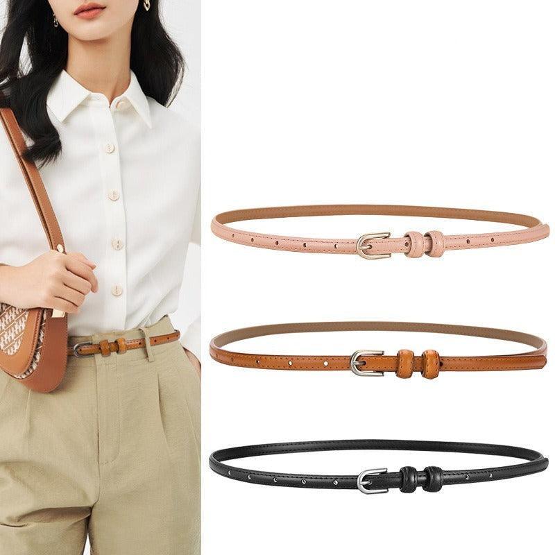 Belt In Leather For Women Model Jayden by Zictor