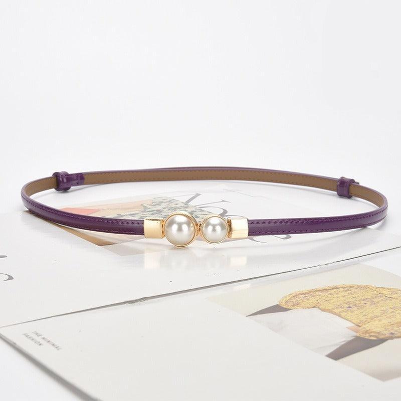 Belt In Leather For Women Model Huxleie by Zictor
