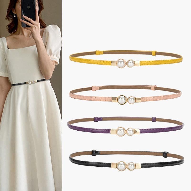 Belt In Leather For Women Model Huxleie by Zictor