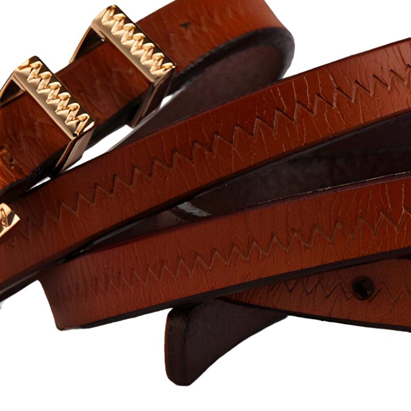 Belt Leather For Women Model Orion by Zictor