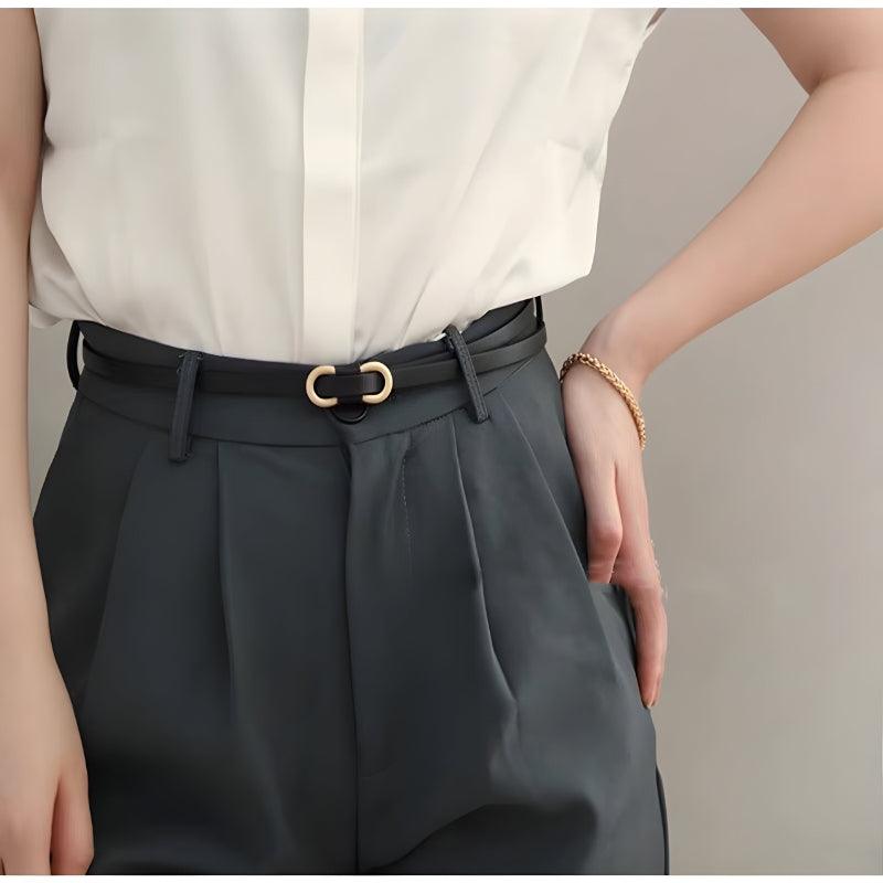 Belt In Simili Vegan Buckle Chic For Women Model Jensen by Zictor