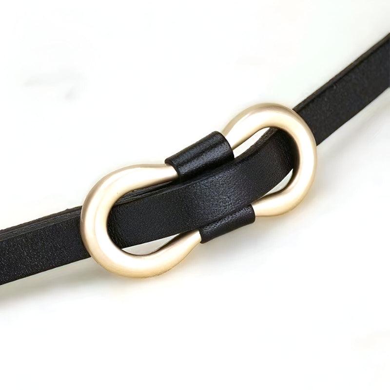 Belt In Simili Vegan Buckle Chic For Women Model Jensen by Zictor
