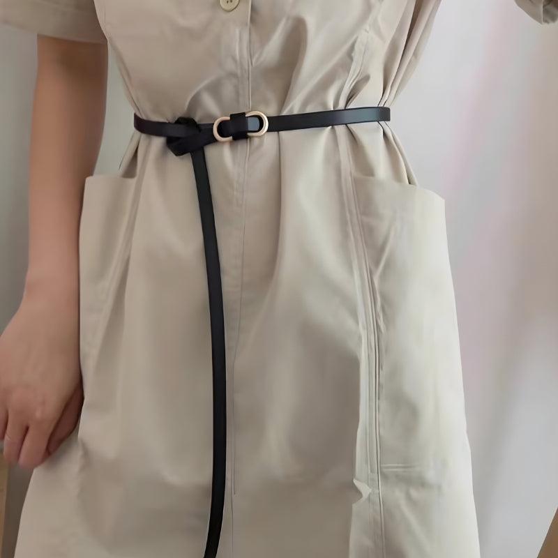 Belt In Simili Vegan Buckle Chic For Women Model Jensen by Zictor