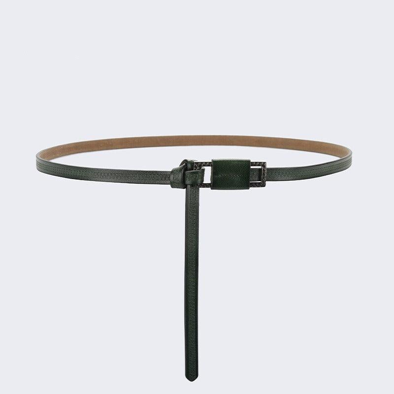 Belt slim to nouer for women, model Bravea - Zictor