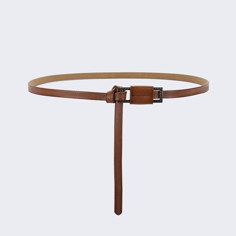 Belt slim to nouer for women, model Bravea - Zictor