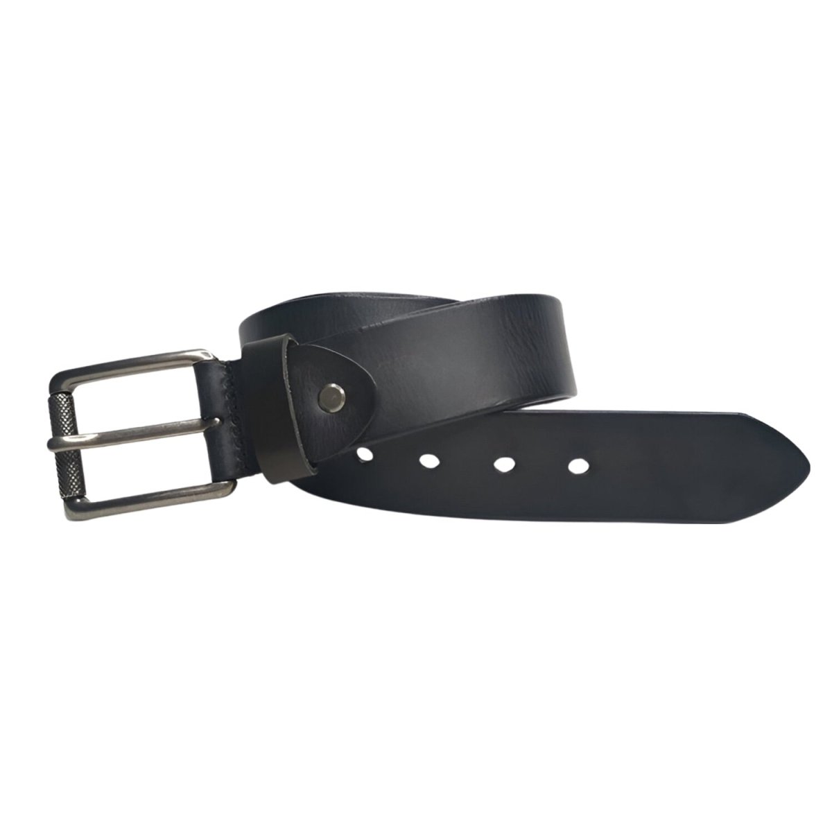 Belt In Leather Pleine Fleure Buckle TO Rouleau For Men Model Rowan by Zictor