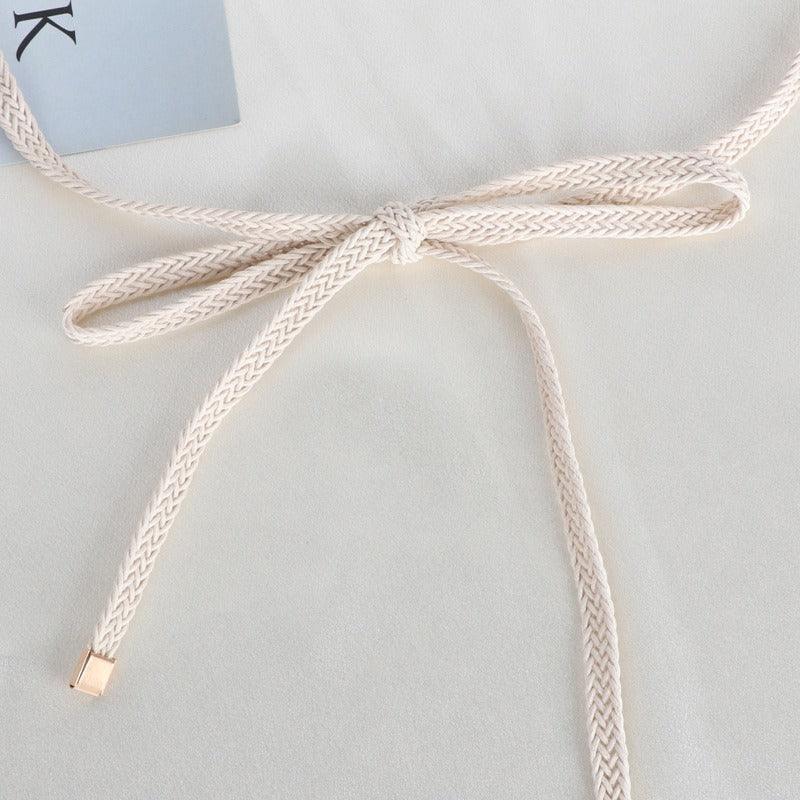 Belt TO Nouer In Corde Of Coton Cire Model Jamieo by Zictor