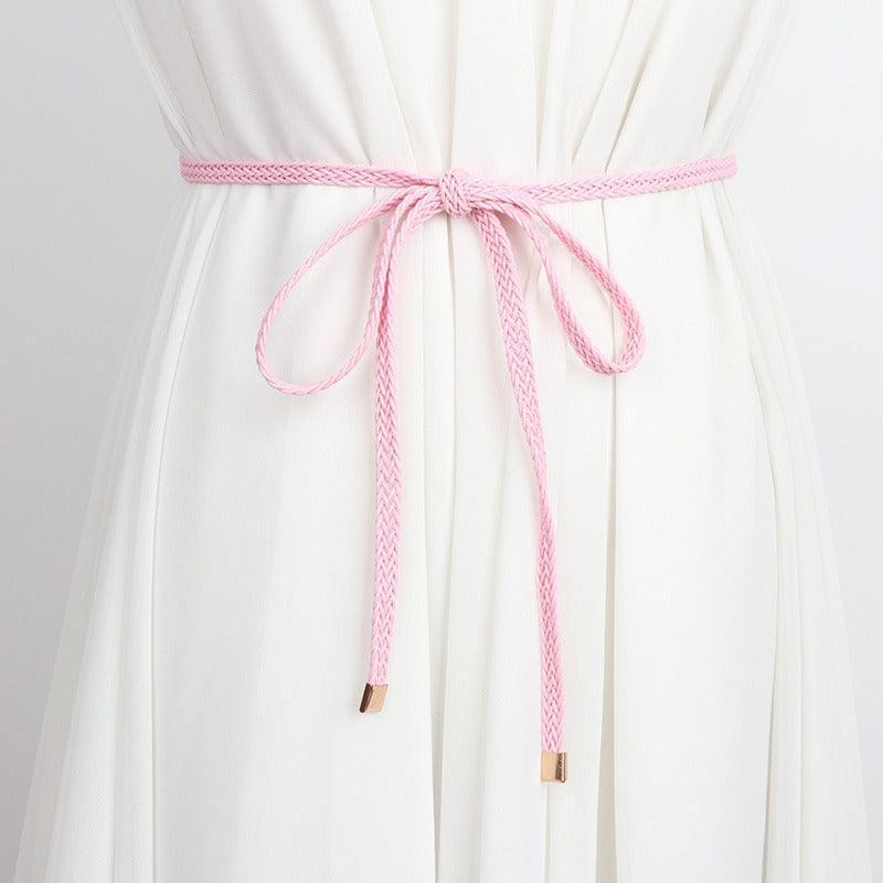 Belt to nouer in corde of coton ciré, model Jamieo - Zictor
