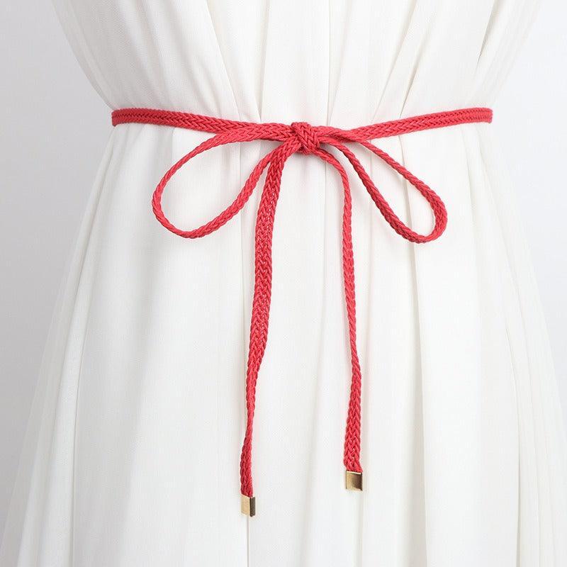Belt to nouer in corde of coton ciré, model Jamieo - Zictor