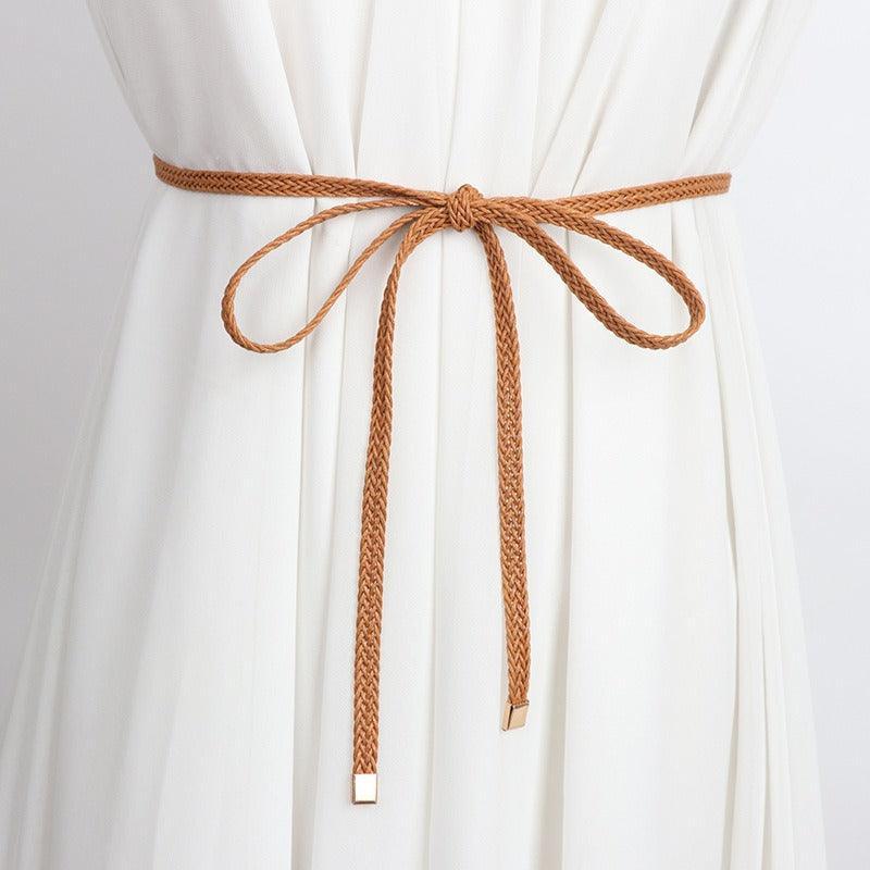 Belt to nouer in corde of coton ciré, model Jamieo - Zictor