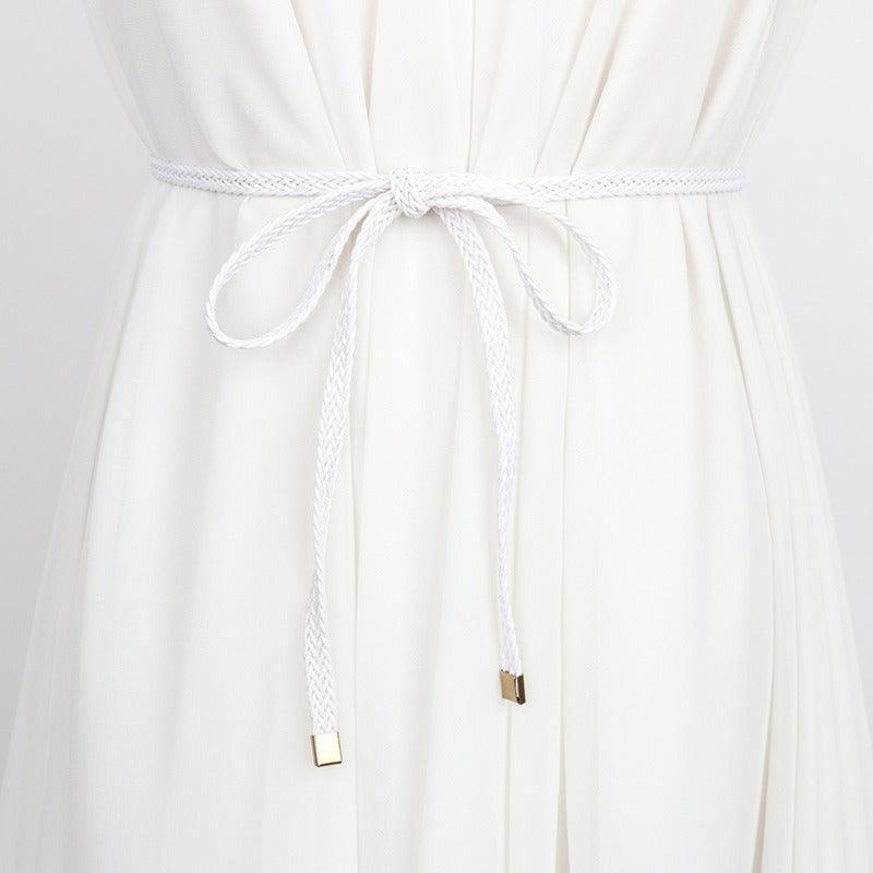 Belt to nouer in corde of coton ciré, model Jamieo - Zictor