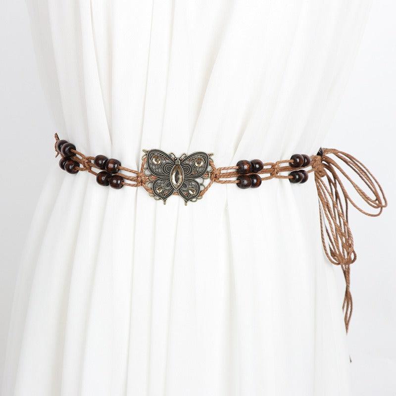 Belt TO Nouer In Corde Of Coton Cire Model Chen by Zictor