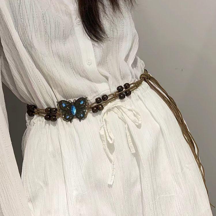 Belt TO Nouer In Corde Of Coton Cire Model Chen by Zictor
