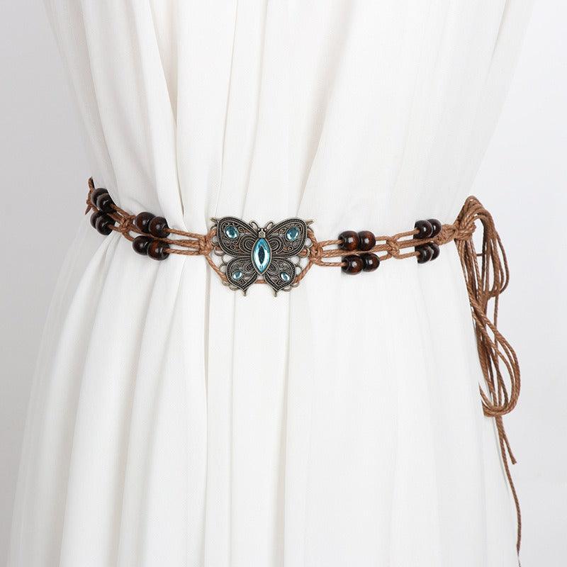 Belt TO Nouer In Corde Of Coton Cire Model Chen by Zictor