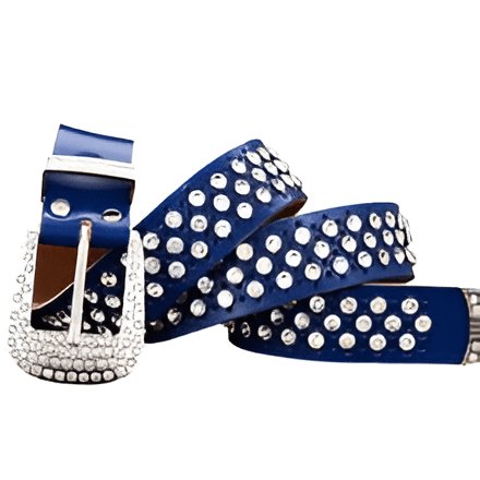 Belt TO Strass In Leather For Women Model Nao by Zictor