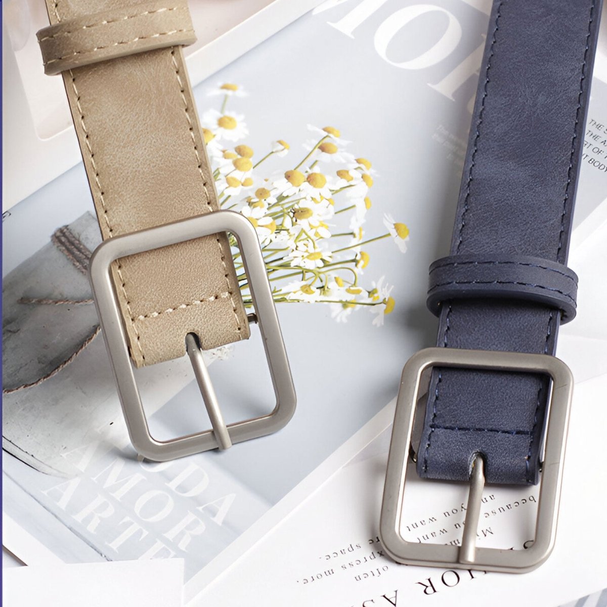 Belt TO Buckle Ronde For Women Model Sashao by Zictor