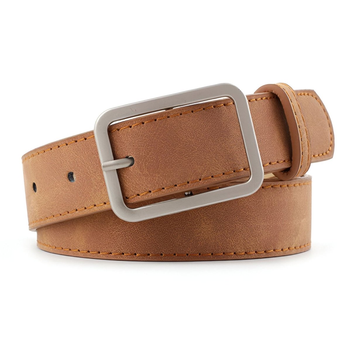 Belt trendy to buckle rectangulaire, model Sashao - Zictor