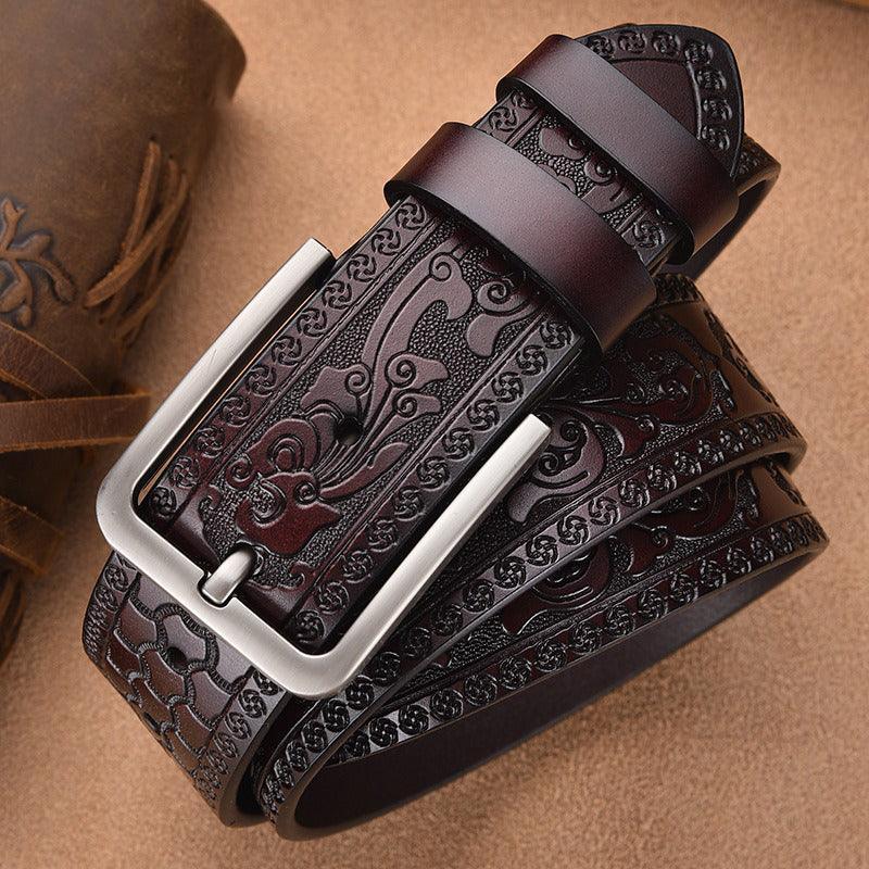 Belt In Leather For Men Model Logan by Zictor