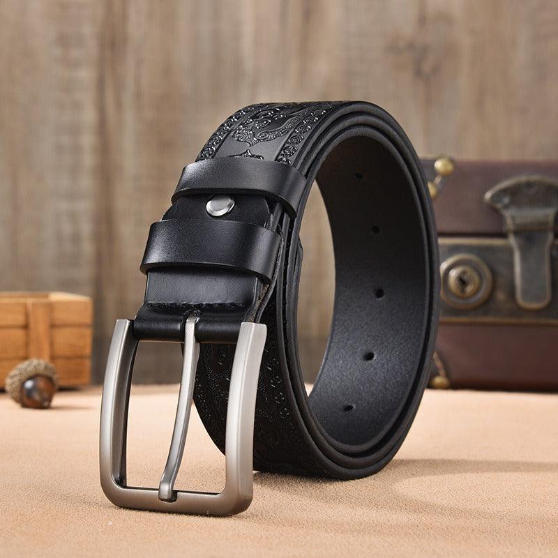Belt In Leather For Men Model Logan by Zictor