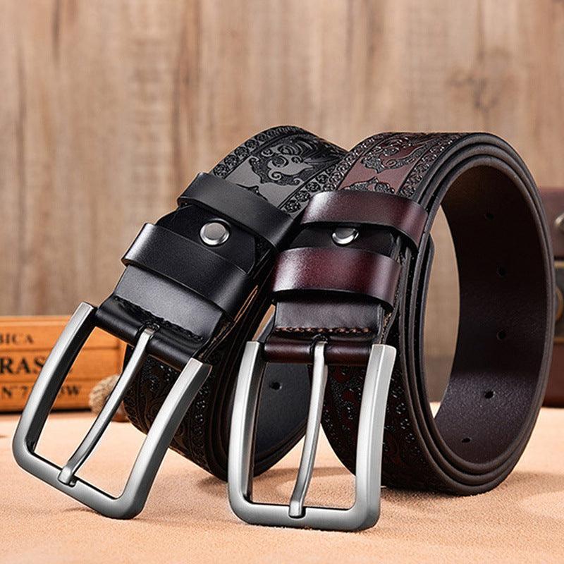 Belt In Leather For Men Model Logan by Zictor