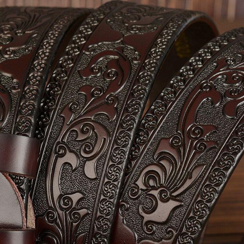 Belt In Leather For Men Model Logan by Zictor