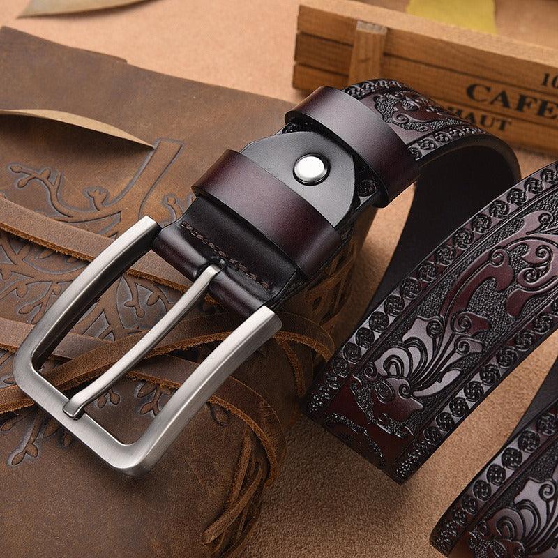 Belt In Leather For Men Model Logan by Zictor