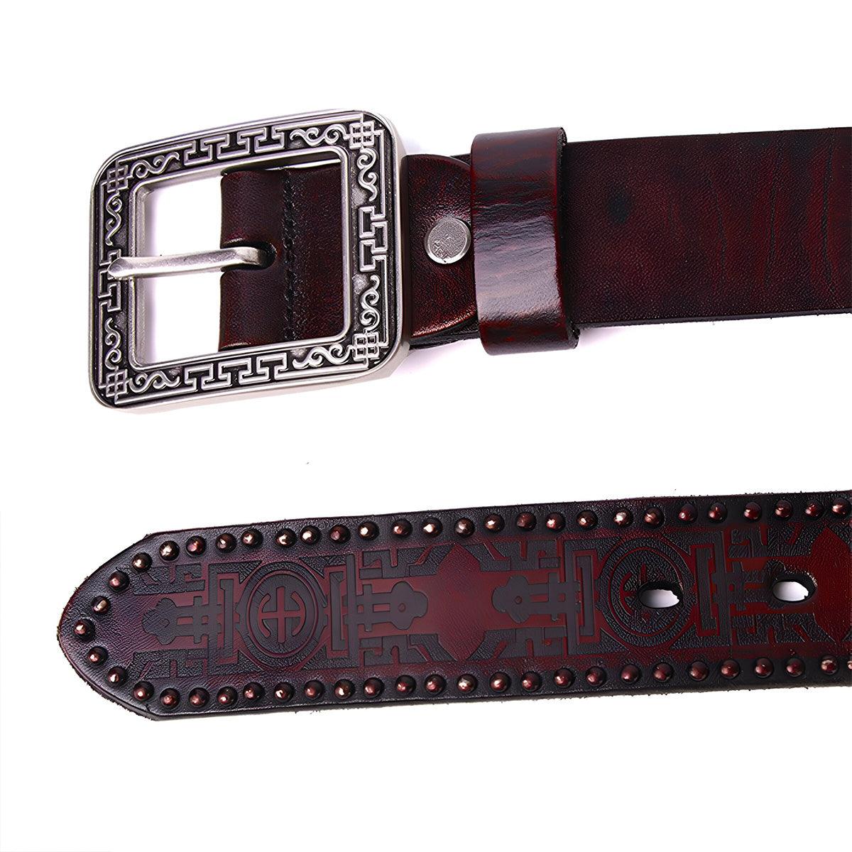 Belt In Leather Men Ou Women Model Huxleey by Zictor