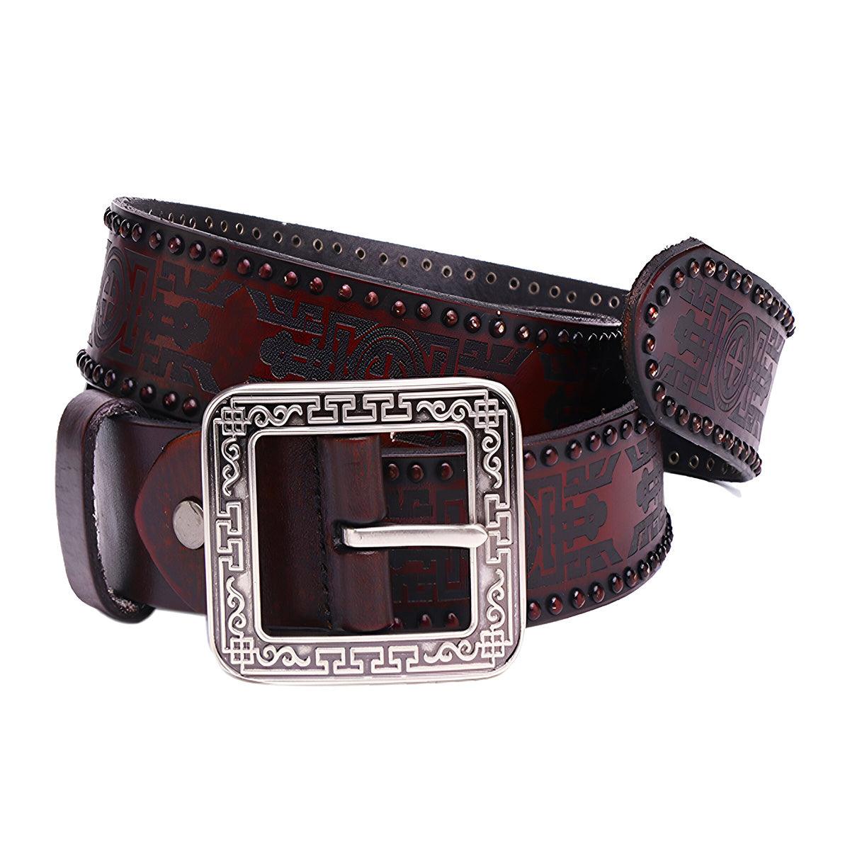 Belt In Leather Men Ou Women Model Huxleey by Zictor