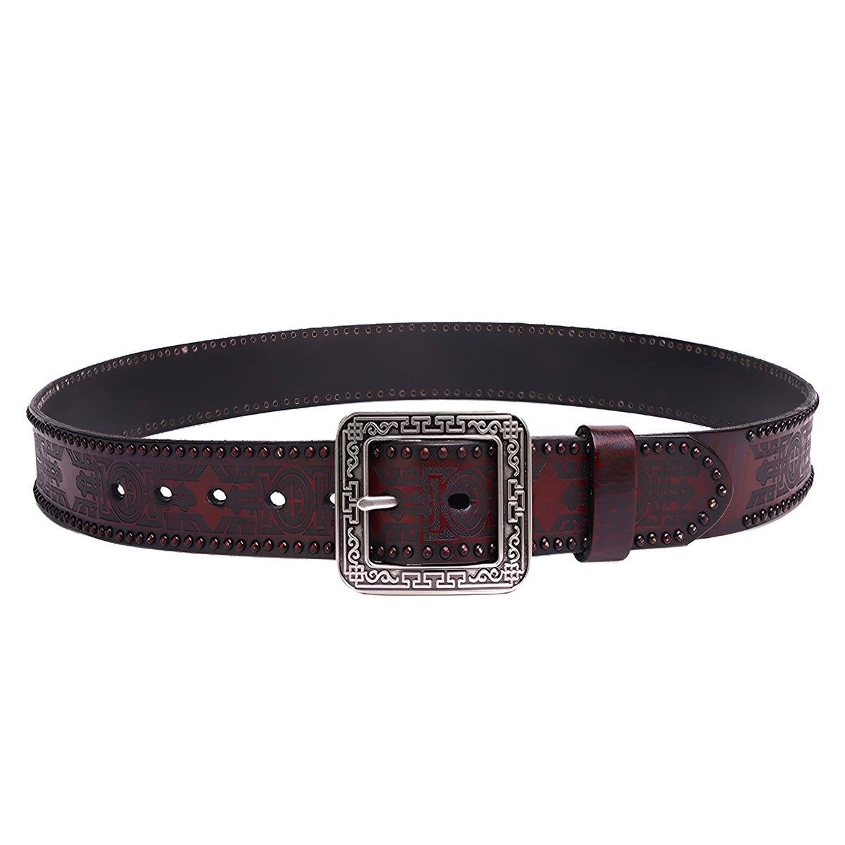 Belt In Leather Men Ou Women Model Huxleey by Zictor