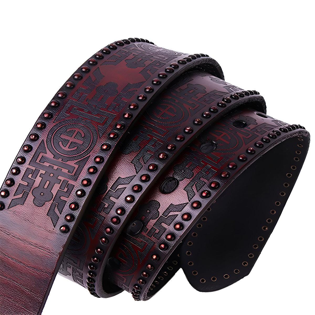 Belt In Leather Men Ou Women Model Huxleey by Zictor