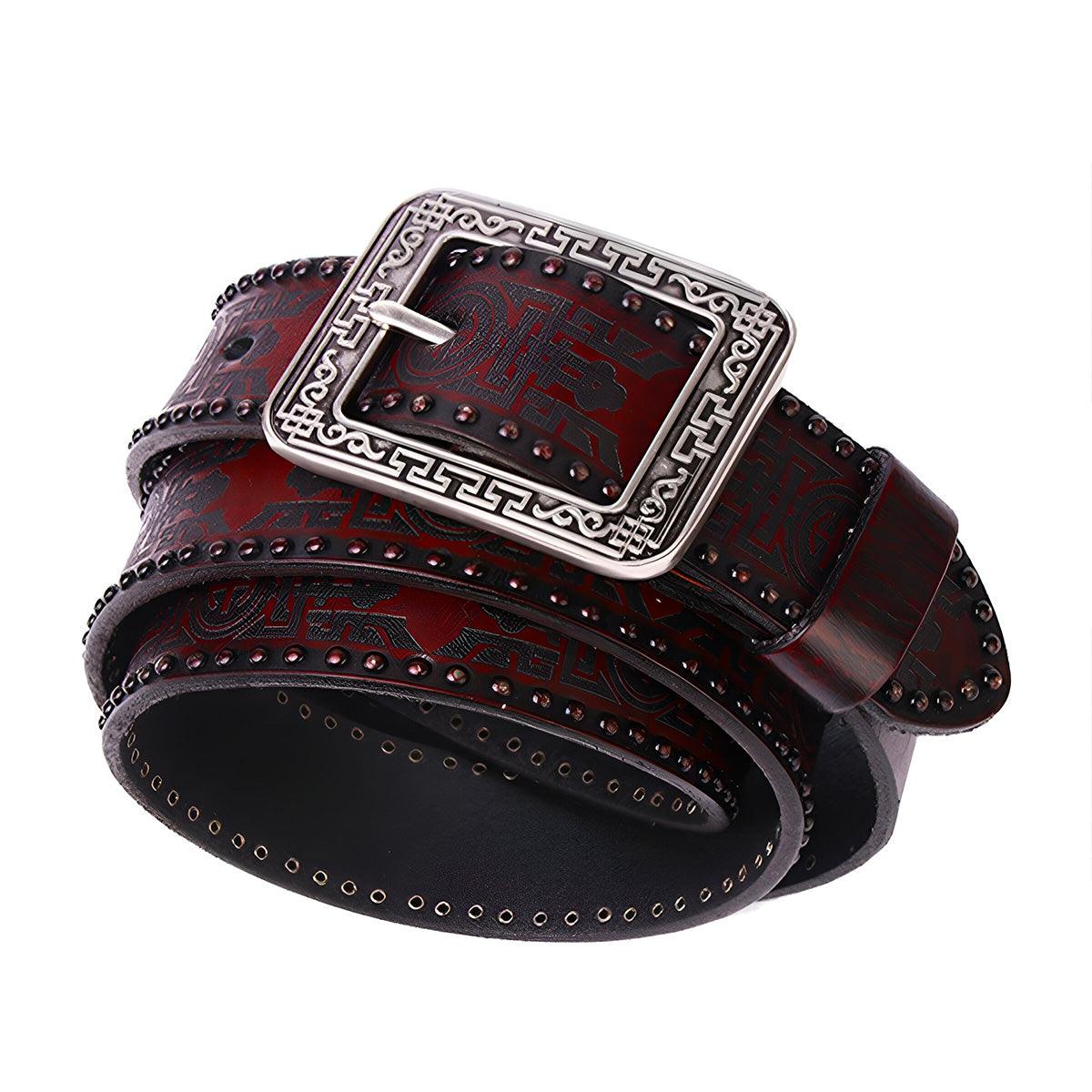 Belt In Leather Men Ou Women Model Huxleey by Zictor