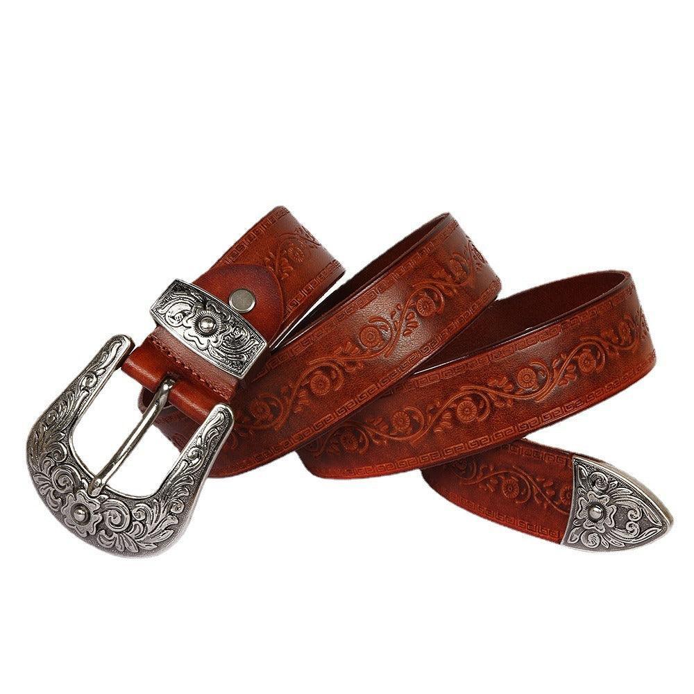 Belt In Leather For Women Model Baileie by Zictor