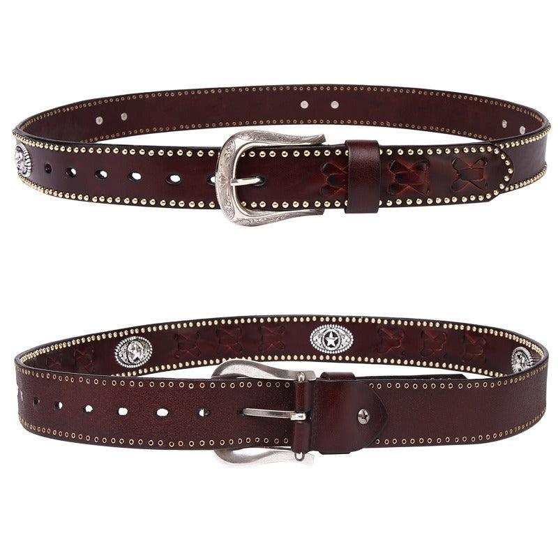 Belt In Leather Model Chidi by Zictor