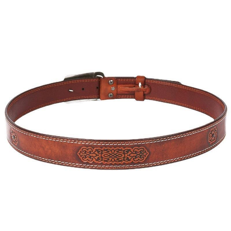 Belt In Leather Model Chineye by Zictor