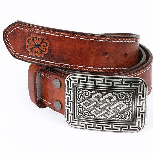 Belt In Leather Model Chineye by Zictor