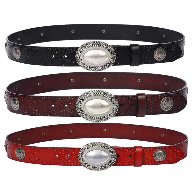 Belt In Leather For Women Model Cosmo by Zictor