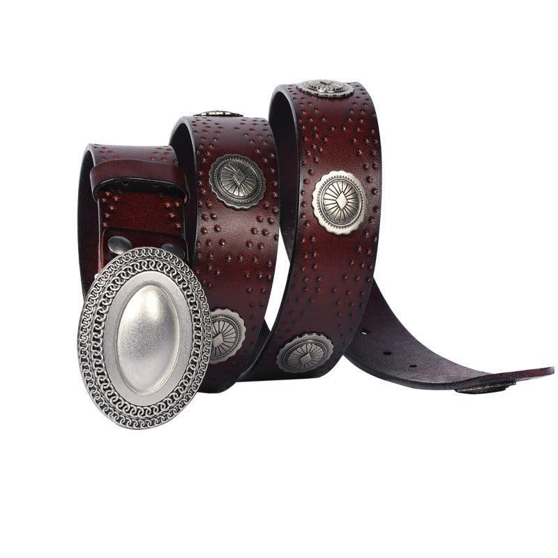 Belt In Leather For Women Model Cosmo by Zictor