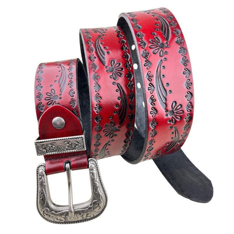 Belt In Leather For Women Model Emersono by Zictor