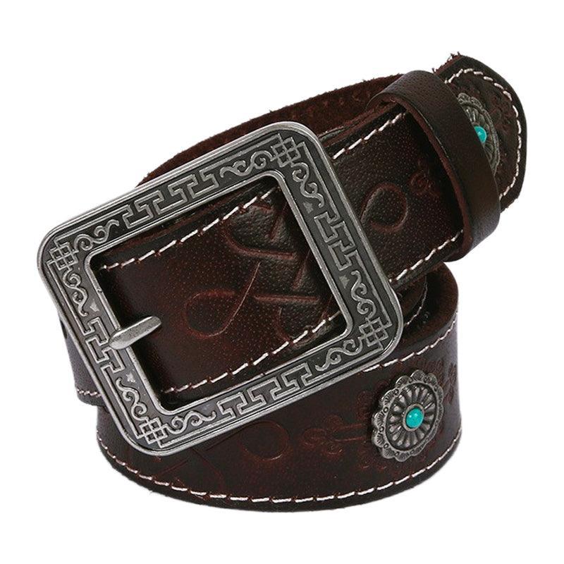 Belt In Leather Model Henley by Zictor