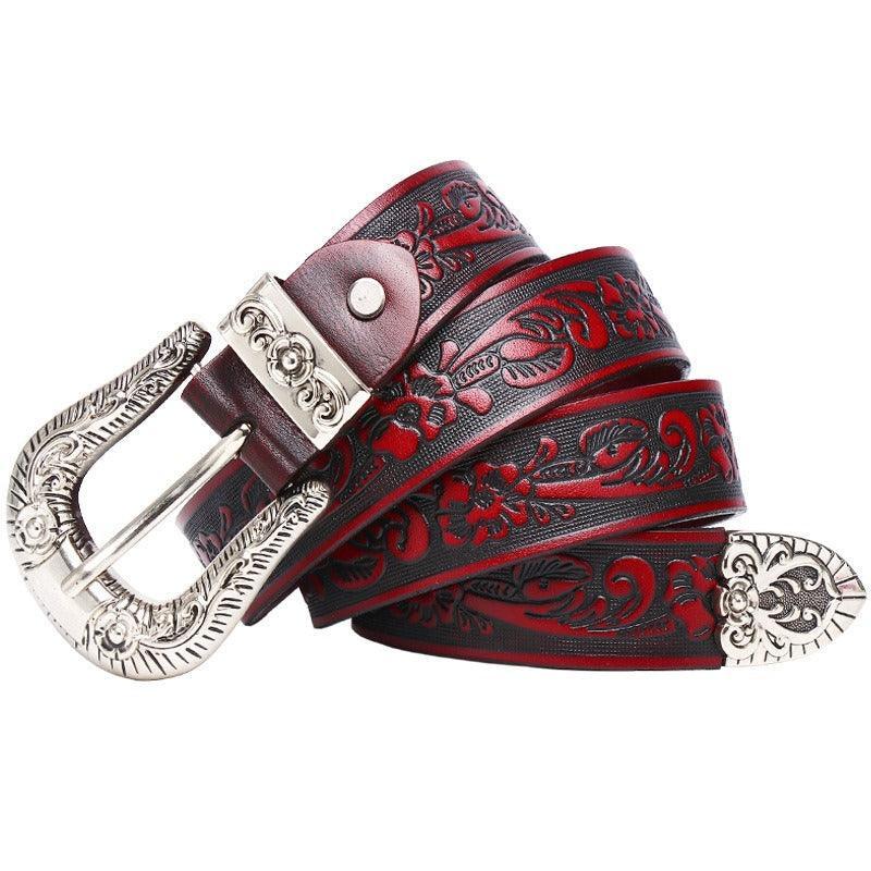 Belt In Leather For Women Model Sachai by Zictor