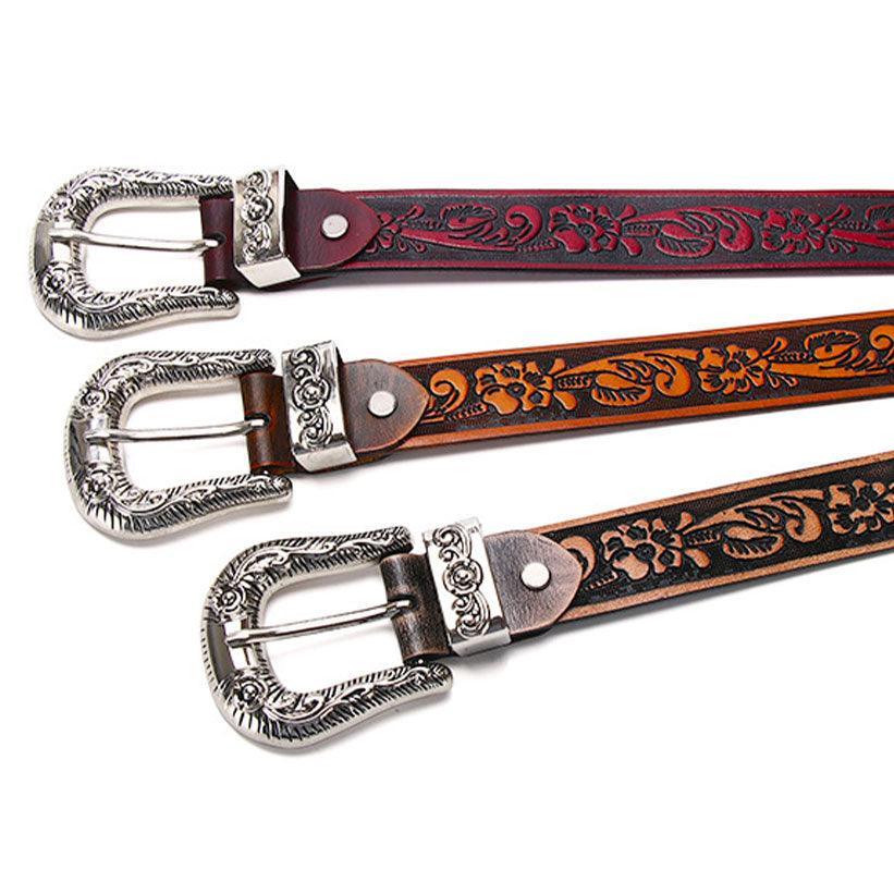 Belt In Leather For Women Model Sachai by Zictor